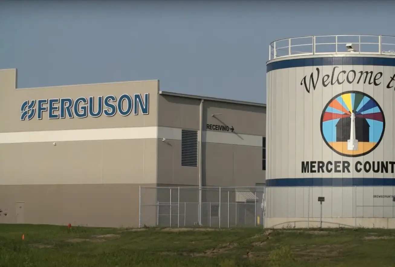 Ferguson and Mercer County Water Tank